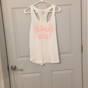 Victoria’s Secret tank top.